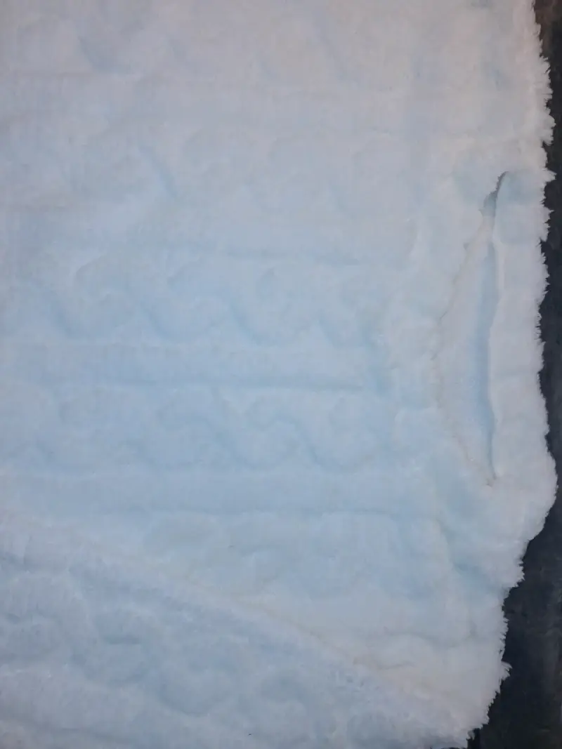 Pijama de felpa blanco cálido para invierno - 2