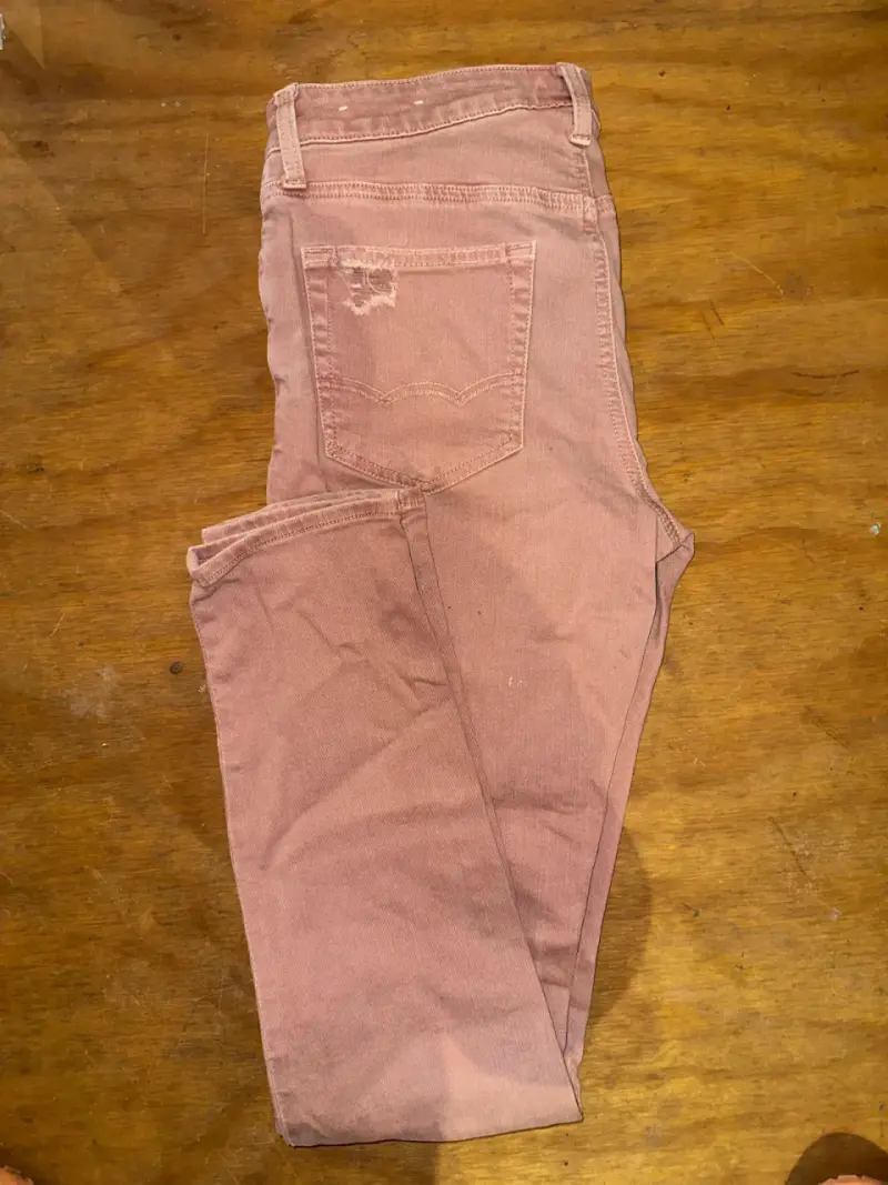 Jeans rosados American Eagle para mujer - 5