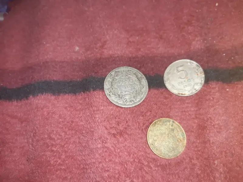 Monedas antiguas de colección chilenas