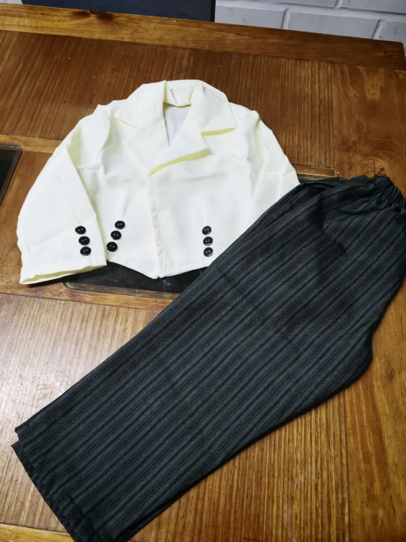 Traje de huaso infantil con chaqueta y pantalón - 1