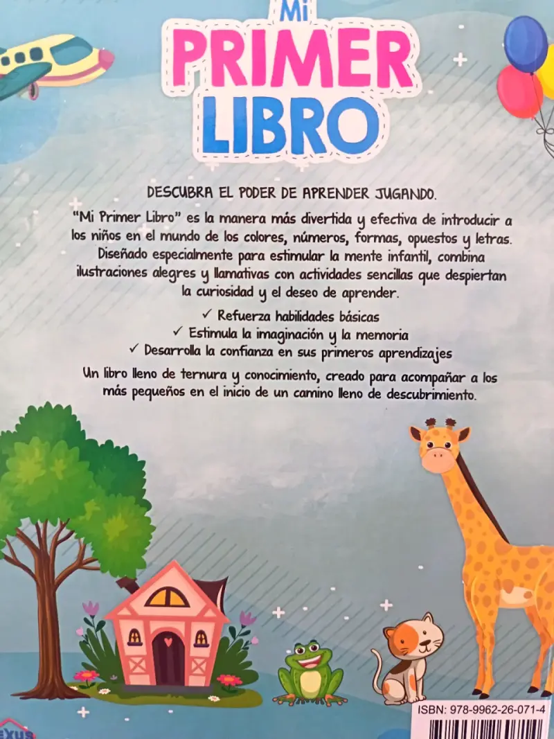 Libro educativo infantil 'Mi Primer Libro' con act - 2