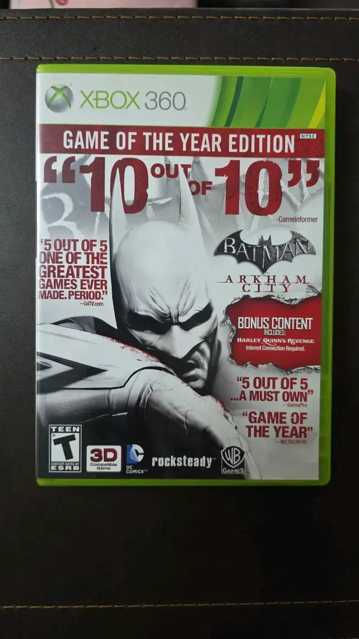 Juego Xbox 360 Batman Arkham City Edición GOTY - 1