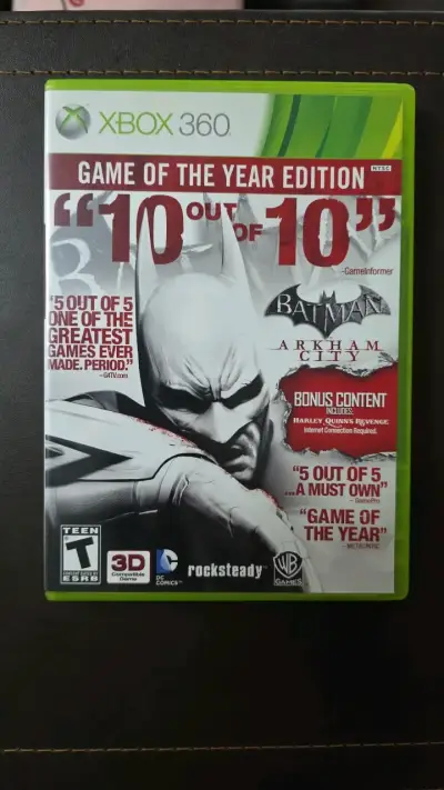 Juego Xbox 360 Batman Arkham City Edición GOTY - miniatura 1