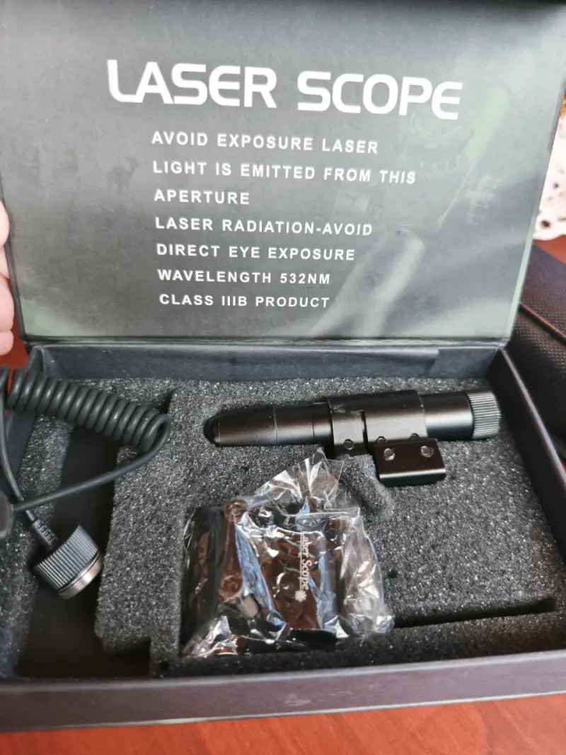 Mira láser LaserScope para rifles