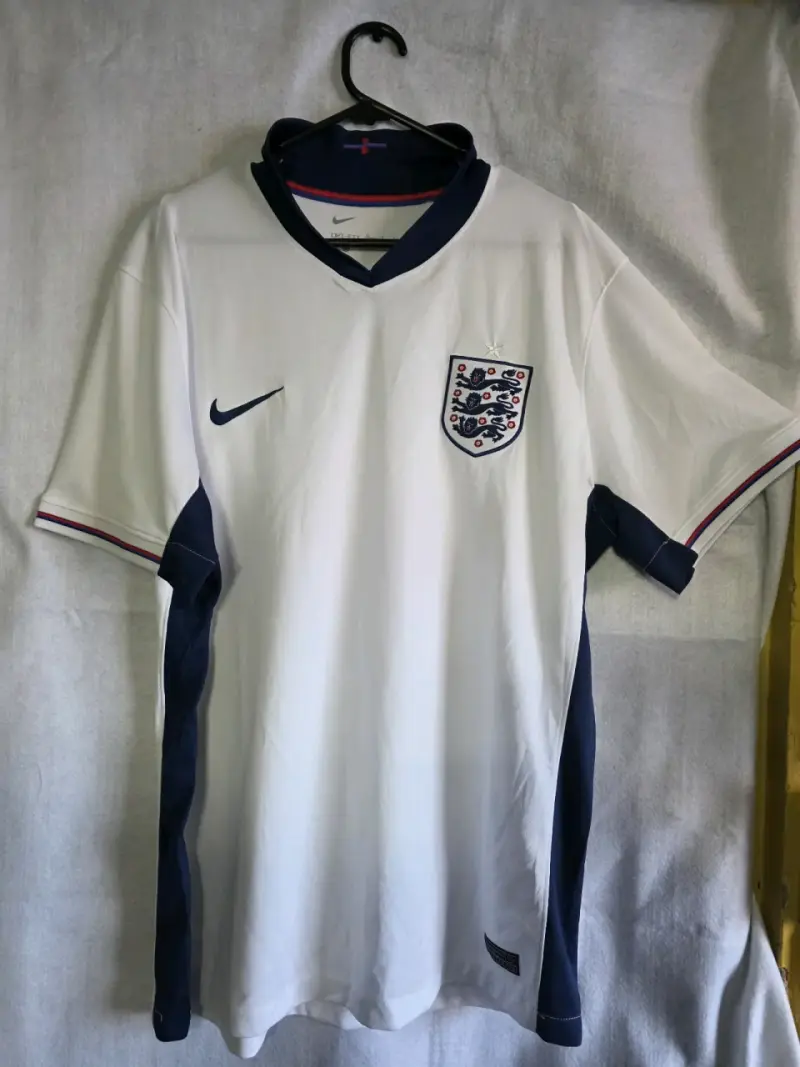 Camiseta de fútbol Inglaterra Nike blanca