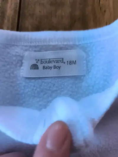 Enterito polar blancol para bebé 18 meses - miniatura 3