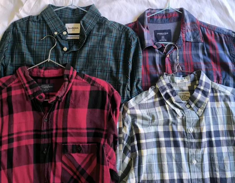 Camisas a cuadros para hombre - 1
