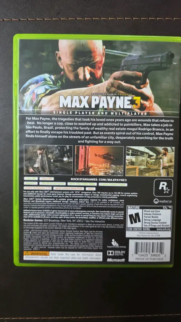 Videojuego Max Payne 3 para Xbox 360 - 5