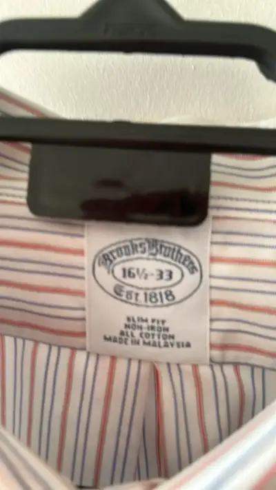 Camisa de vestir a rayas Brooks Brothers - miniatura 2