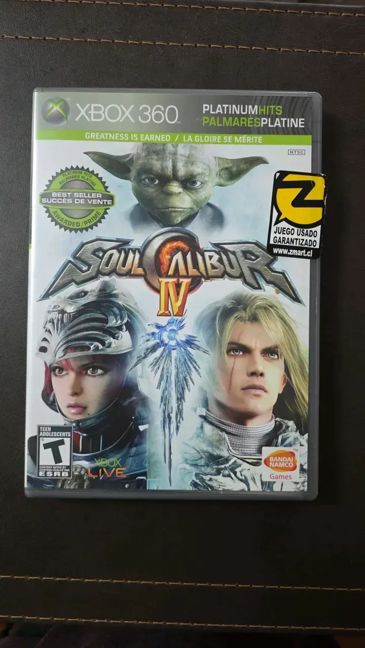 Juego Soul Calibur IV para Xbox 360 Platinum Hits - 1
