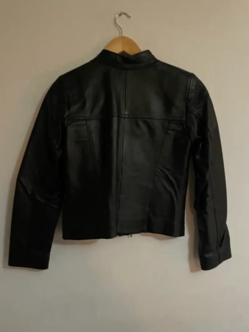 Chaqueta de cuero negra para mujer Todopiel - 2