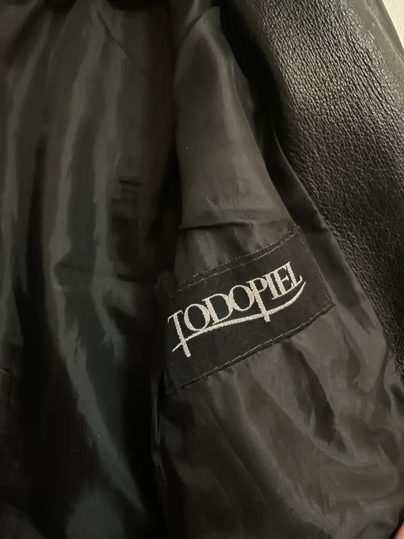 Chaqueta de cuero negra para mujer Todopiel - 3