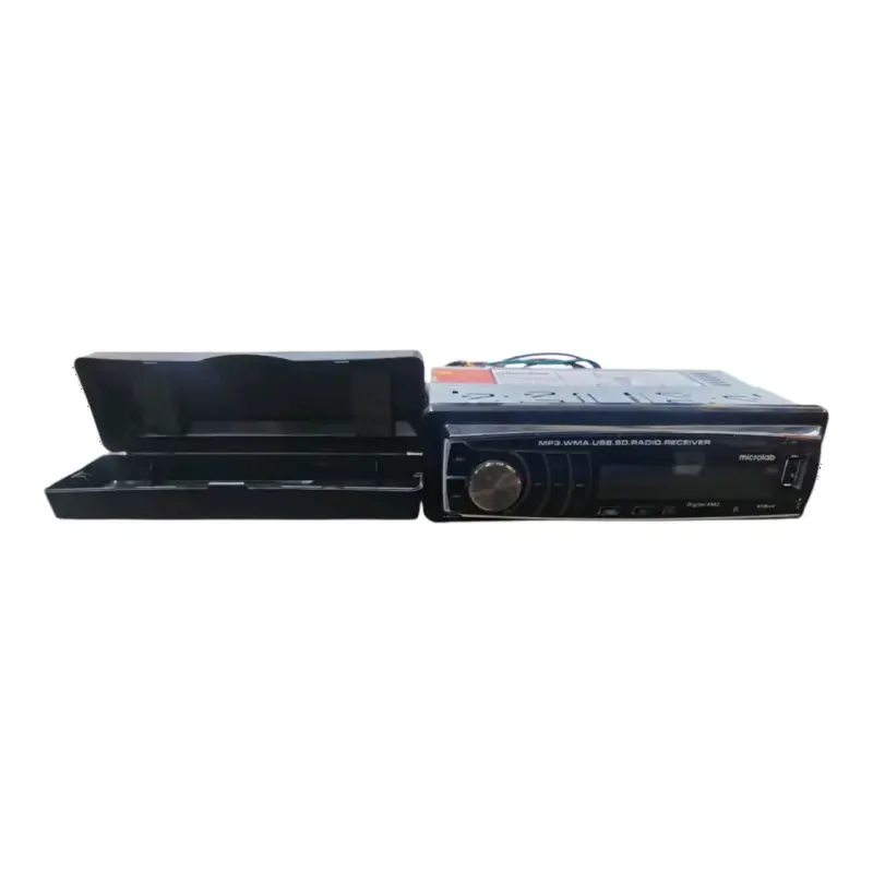 2 Radios auto Philips y Microlab con USB y MP3 - 4