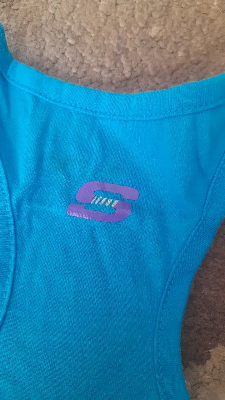 Polera deportiva azul Skechers para mujer - 3