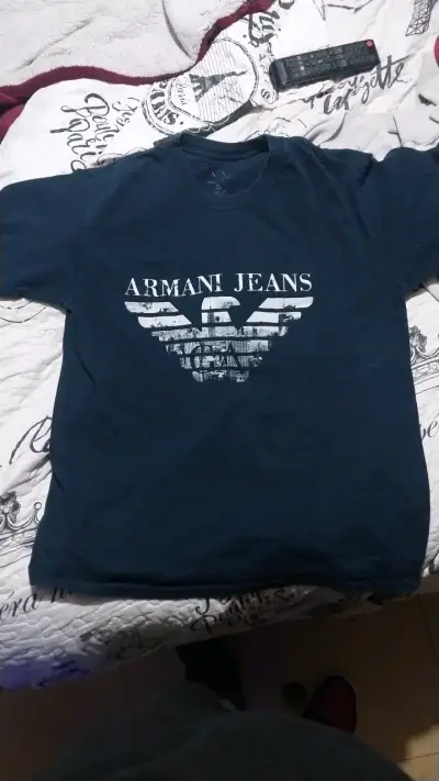 Polera Armani Jeans azul marino - miniatura 1
