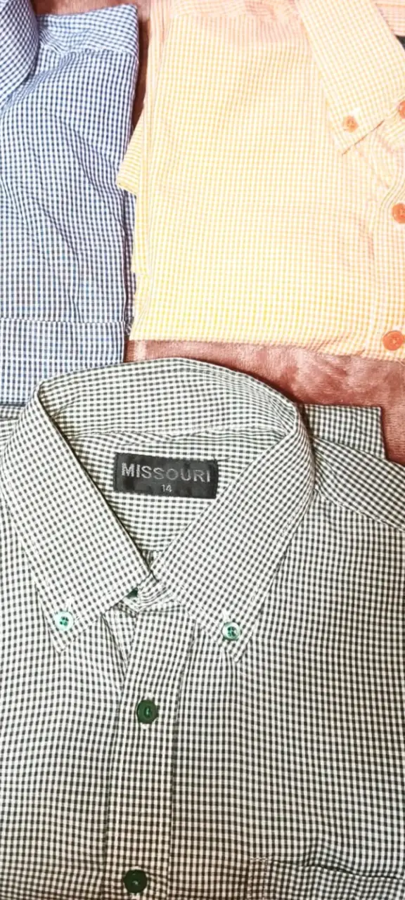 Camisas a cuadros Missouri en varios colores