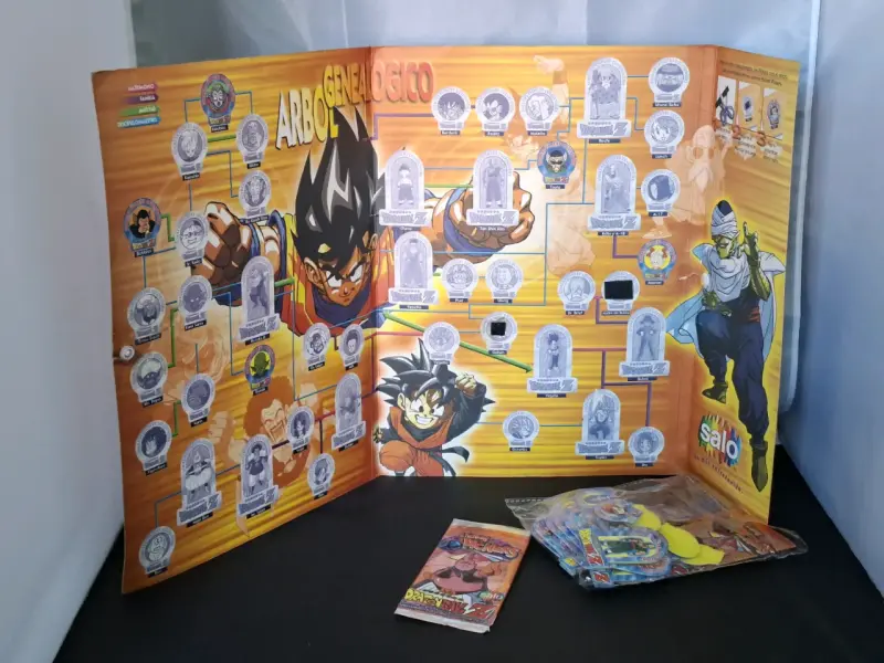 Álbum de Stickers Dragon Ball Z Salo Completo - 2