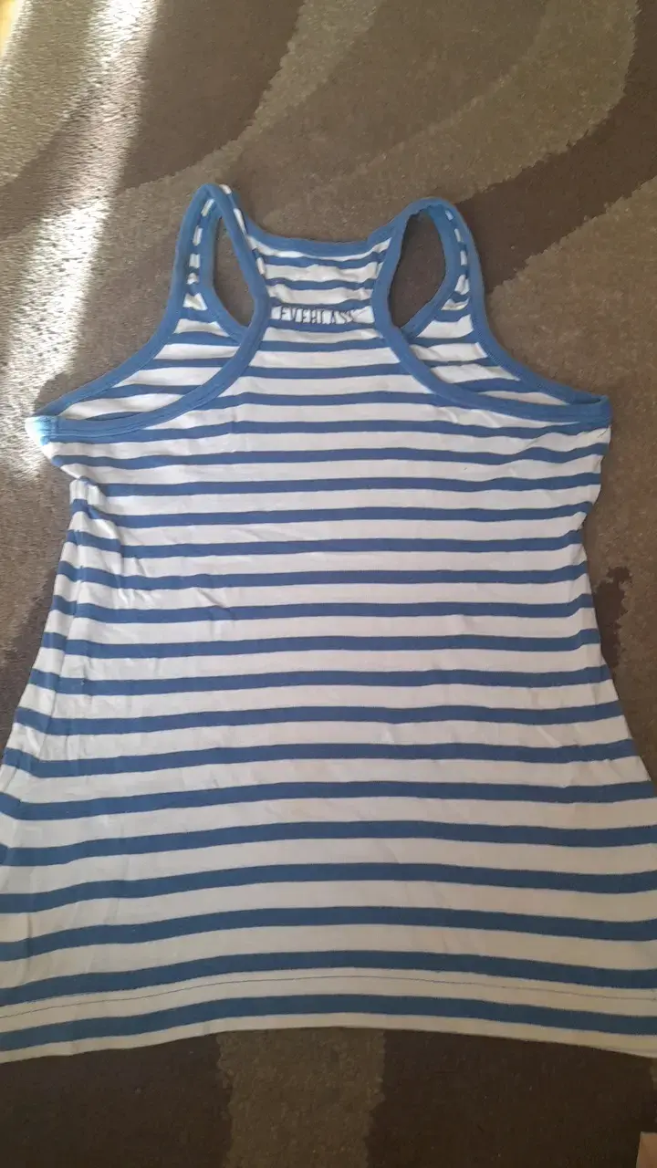 Polera sin mangas rayada Everlast para mujer - 3