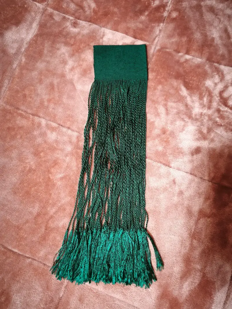 Cahsquilla de ceda para traje de huaso
