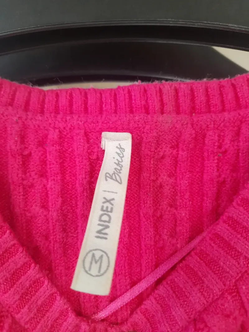 Suéter rosado para mujer talla M - 2