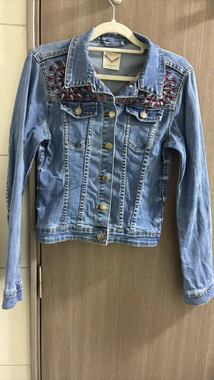 Chaqueta de mezclilla bordada Umbrale - 1