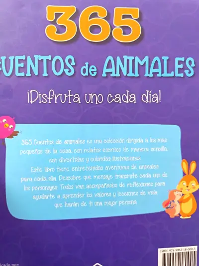 Libro 365 Cuentos de Animales para Niños - miniatura 2