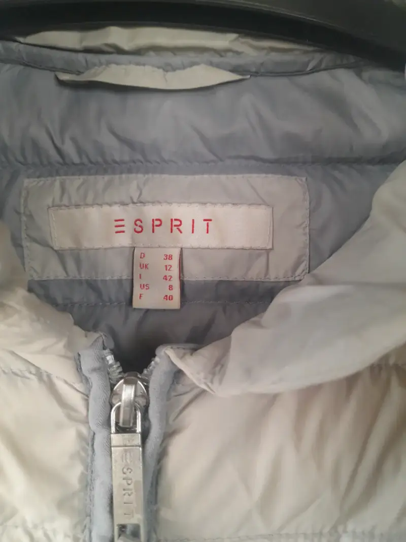 Chaqueta acolchada gris Esprit para mujer - 2