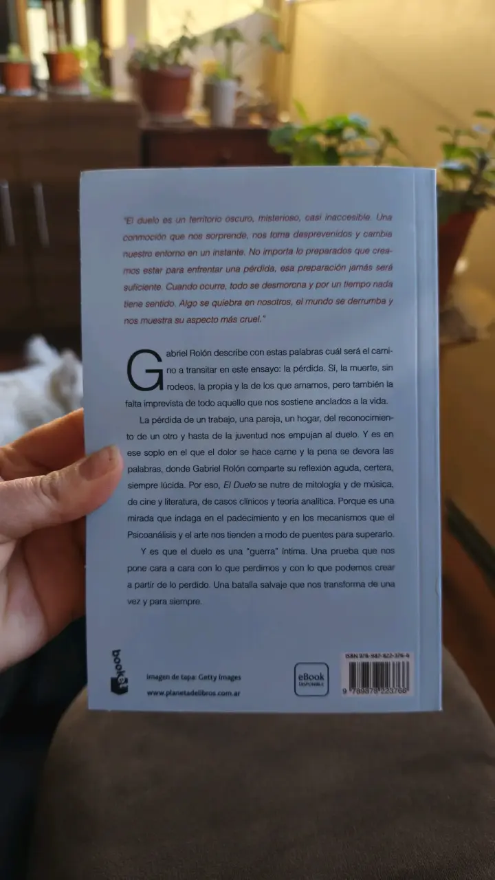 Libro 'El Duelo' de Gabriel Rolón - 2