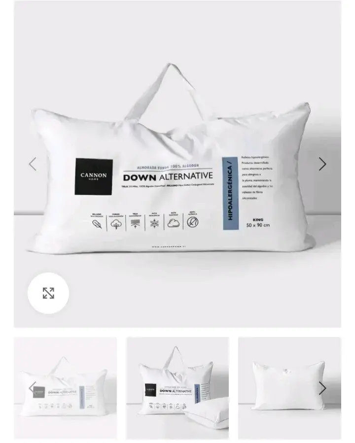 Almohada Cannon Home Down Alternative King