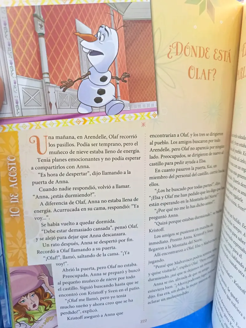 Libro Disney Frozen 365 Cuentos para Niños - 5