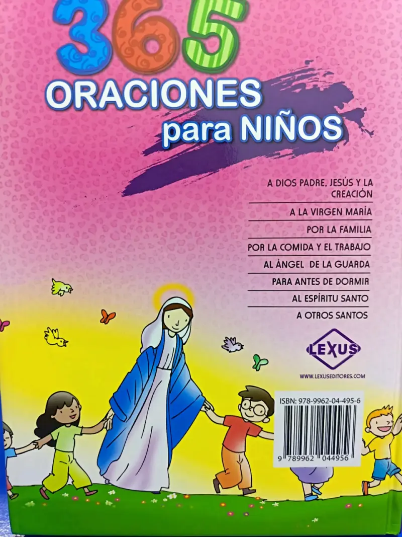 Libro 365 Oraciones para Niños con Ilustraciones - 2