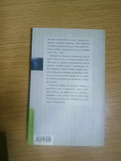 Libro Cuestiones Estéticas y Artísticas Contemporáneas de Adolfo Sánchez Vázquez - miniatura 2