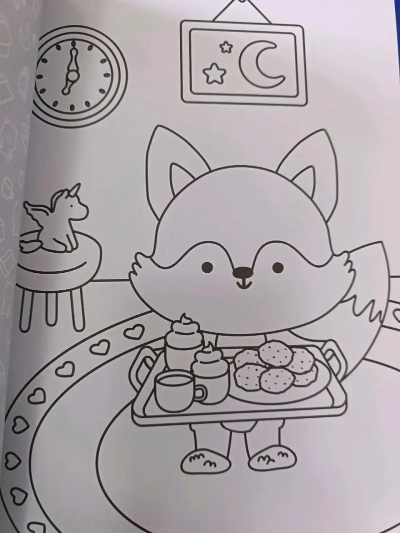 Libro de actividades Cozy World Hora de Dormir - 5