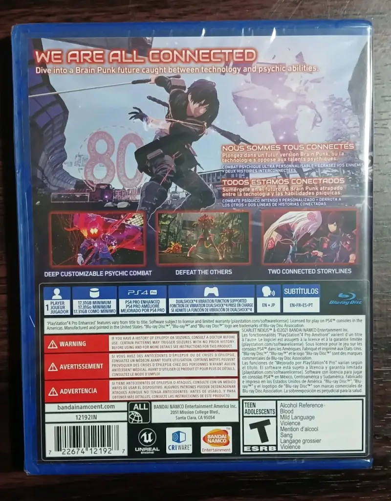 Juegos PS4 Scarlet Nexus e Immortals Fenyx Rising - 3