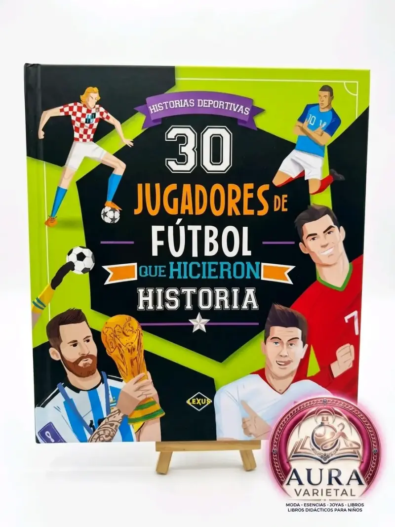 Libro 30 Jugadores de Fútbol que Hicieron Historia - 1
