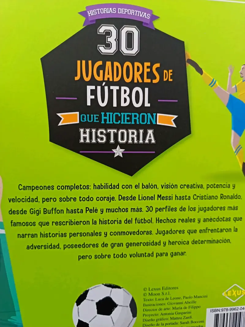 Libro 30 Jugadores de Fútbol que Hicieron Historia - 2