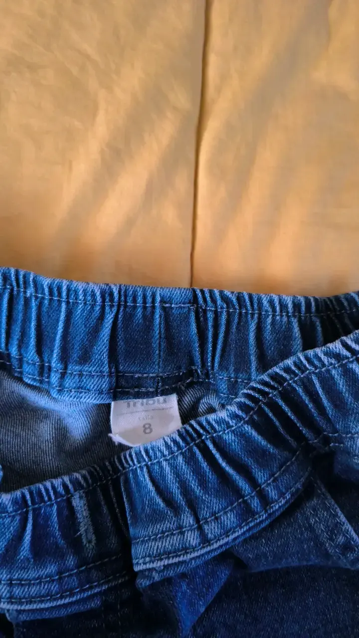 Pantalones de mezclilla para niño talla 8 - 4