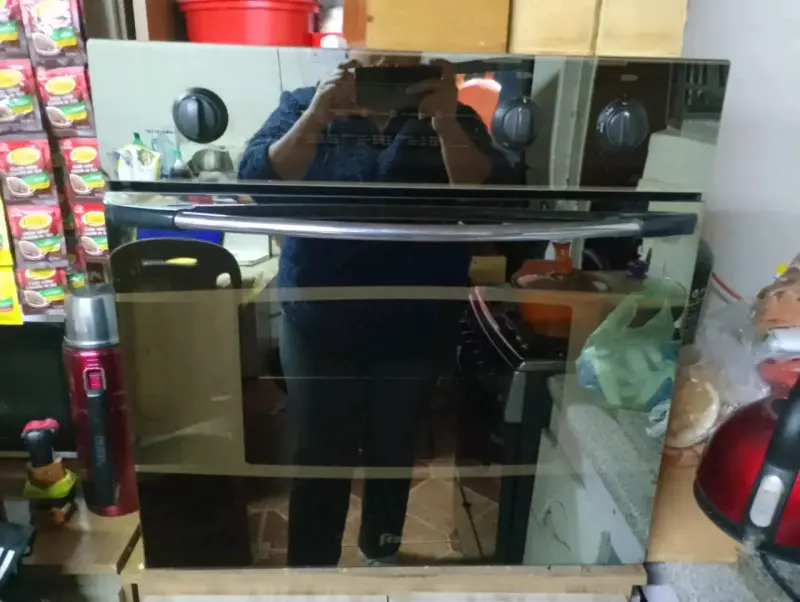 Horno empotrable eléctrico con puerta de vidrio - 2