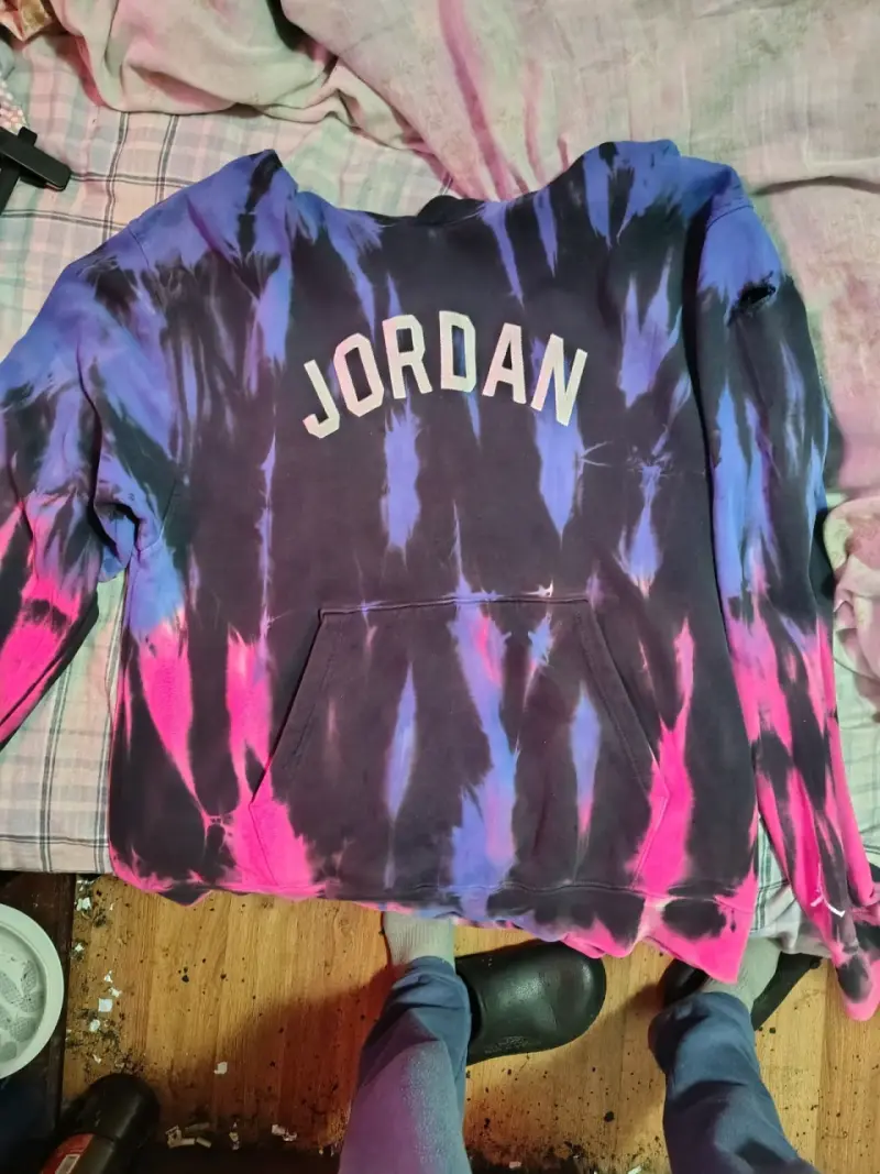 Polerón Jordan tie-dye multicolor - 2
