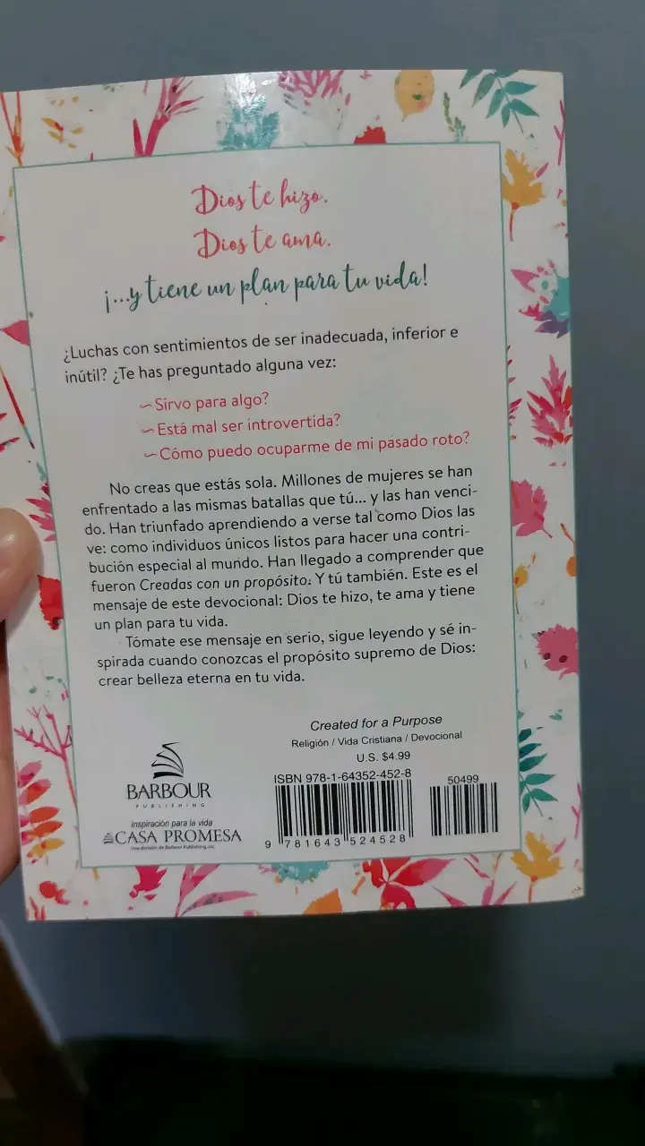 Libro 'Creada con un Propósito' de Darlene y Bonnie Sala - 2