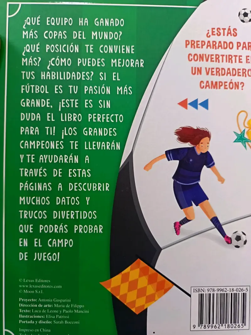 Libro infantil 'Quiero Ser Un Jugador de Fútbol' - 2
