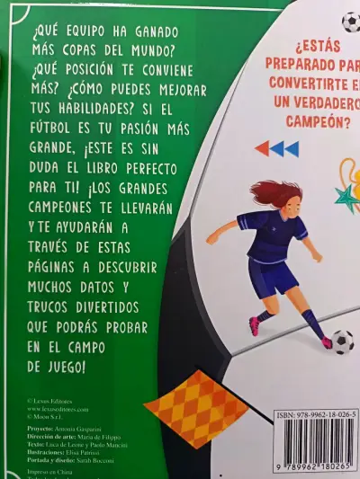 Libro infantil 'Quiero Ser Un Jugador de Fútbol' - miniatura 2