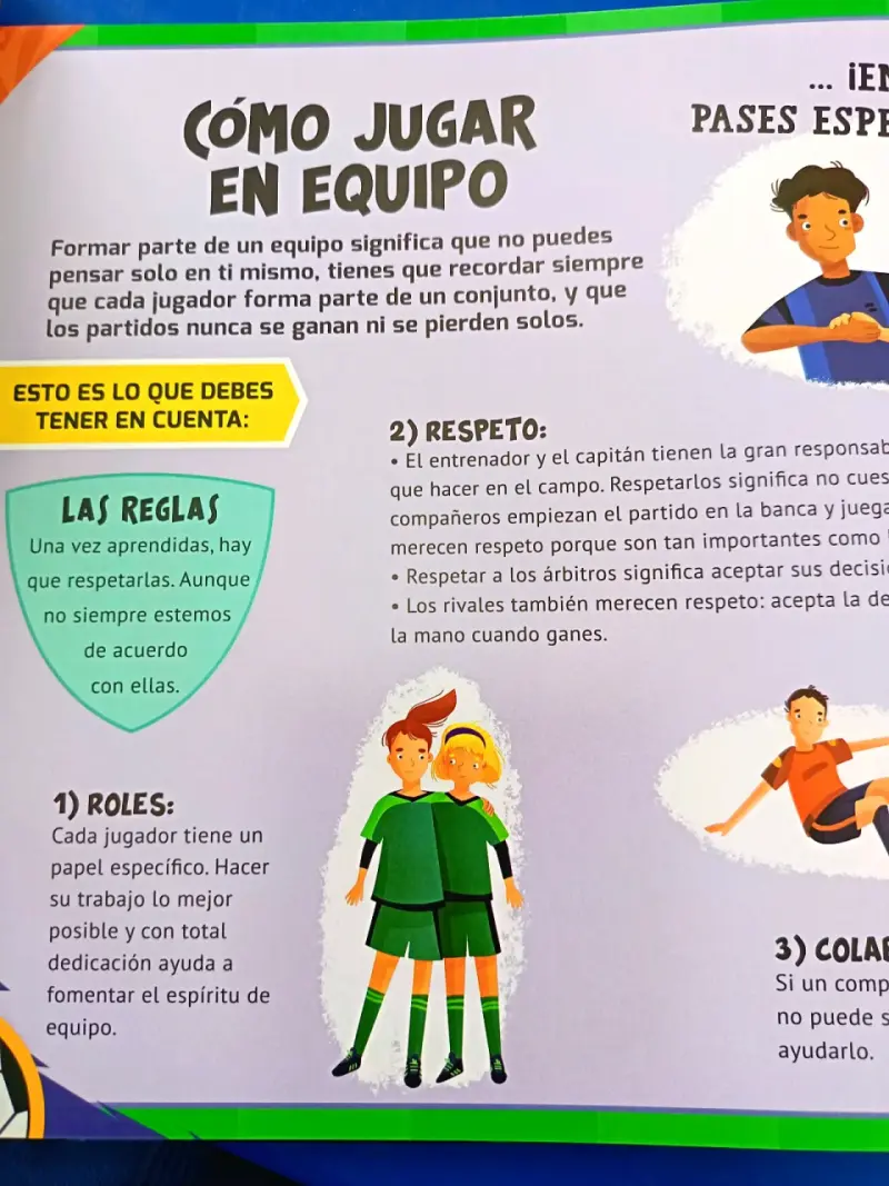 Libro infantil 'Quiero Ser Un Jugador de Fútbol' - 4