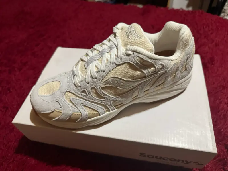 Zapatillas Saucony Grid Azura 2000 Beige - 1