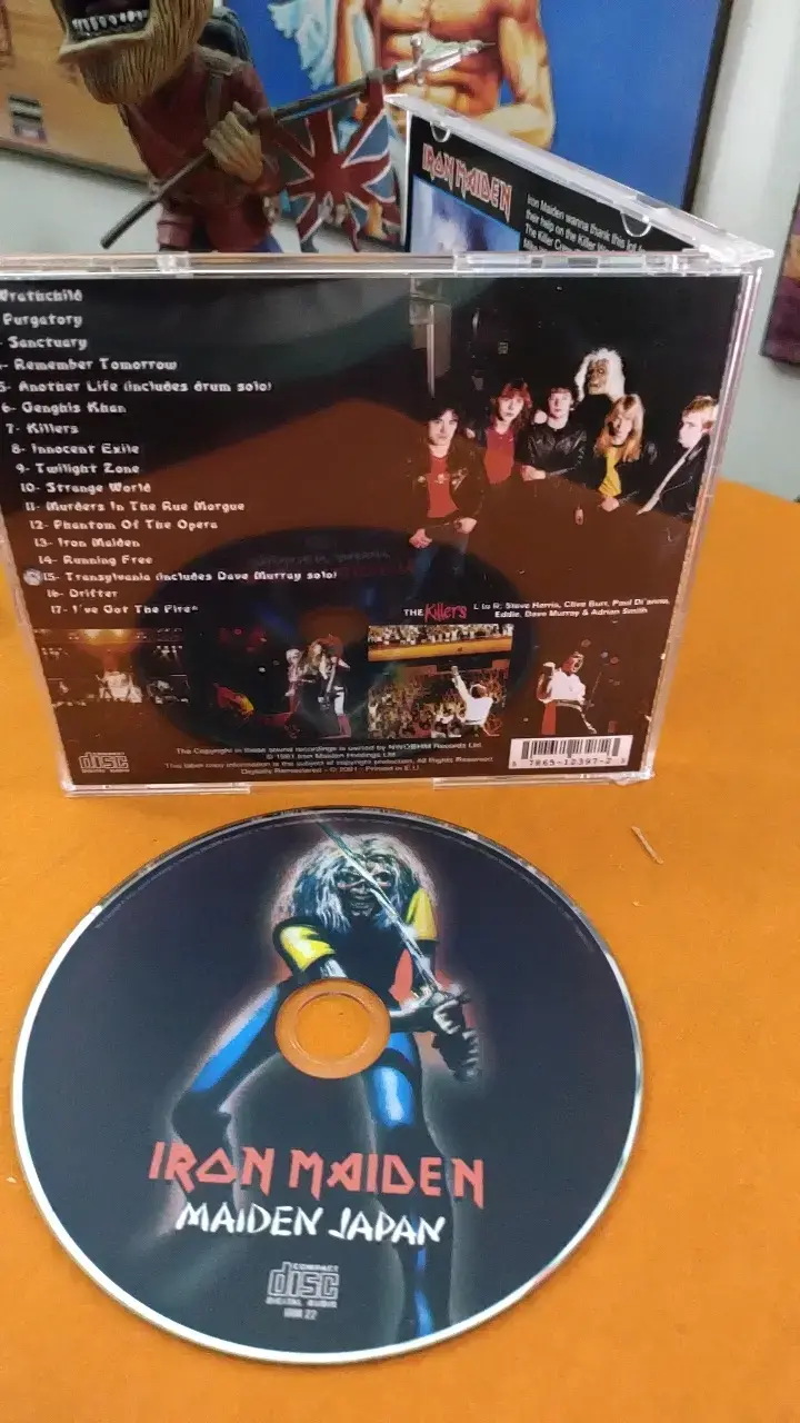 CD Iron Maiden Maiden Japan en buen estado - 2