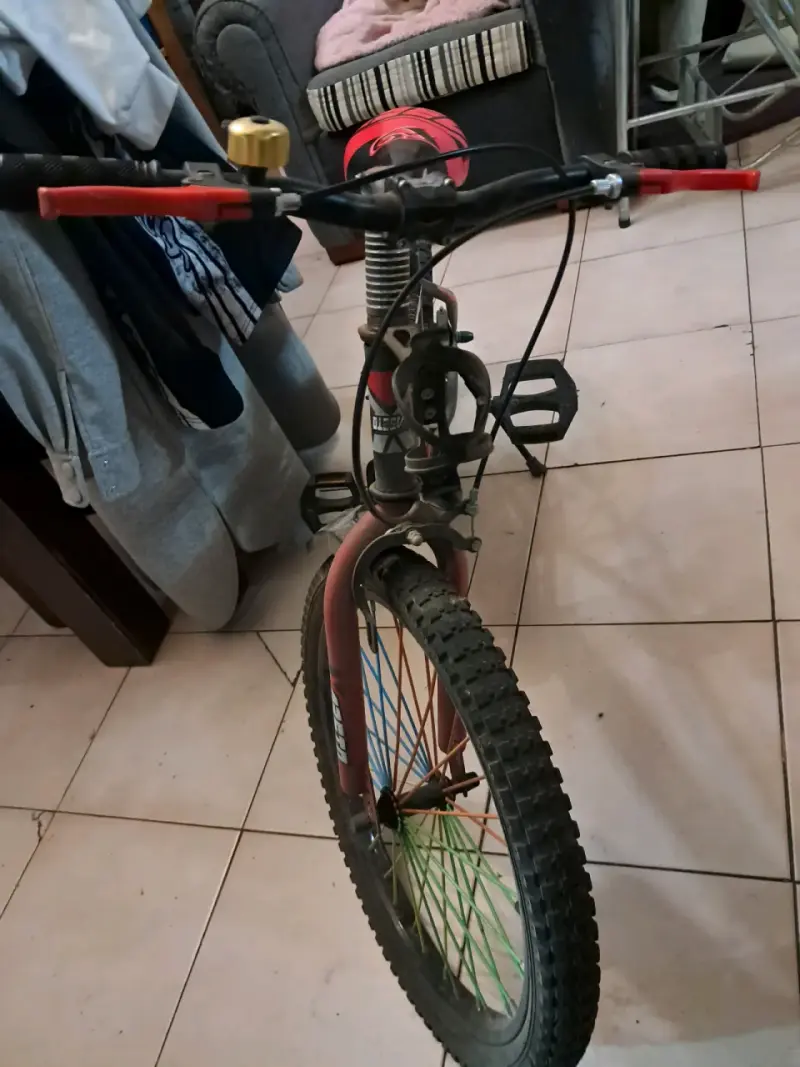 Bicicleta infantil aro 20 Xbeto color rojo y negro - 2