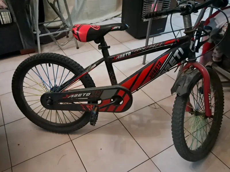Bicicleta infantil aro 20 Xbeto color rojo y negro - 3