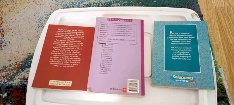 Lote de 3 libros de literatura variada - 3