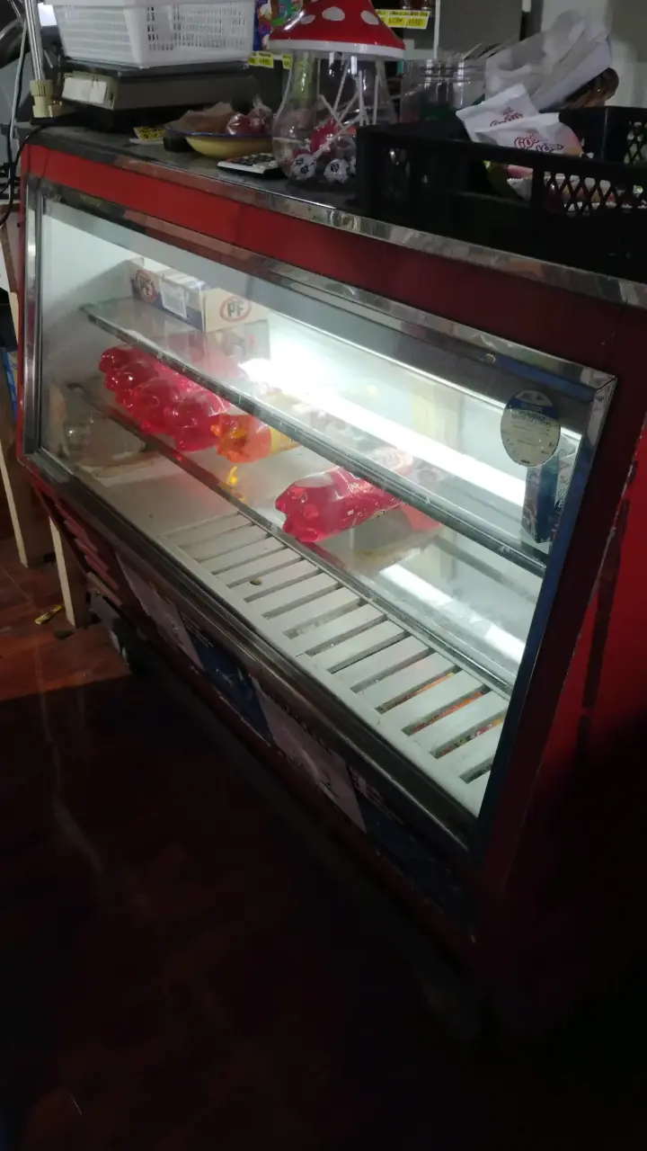 Vitrina refrigerada para alimentos