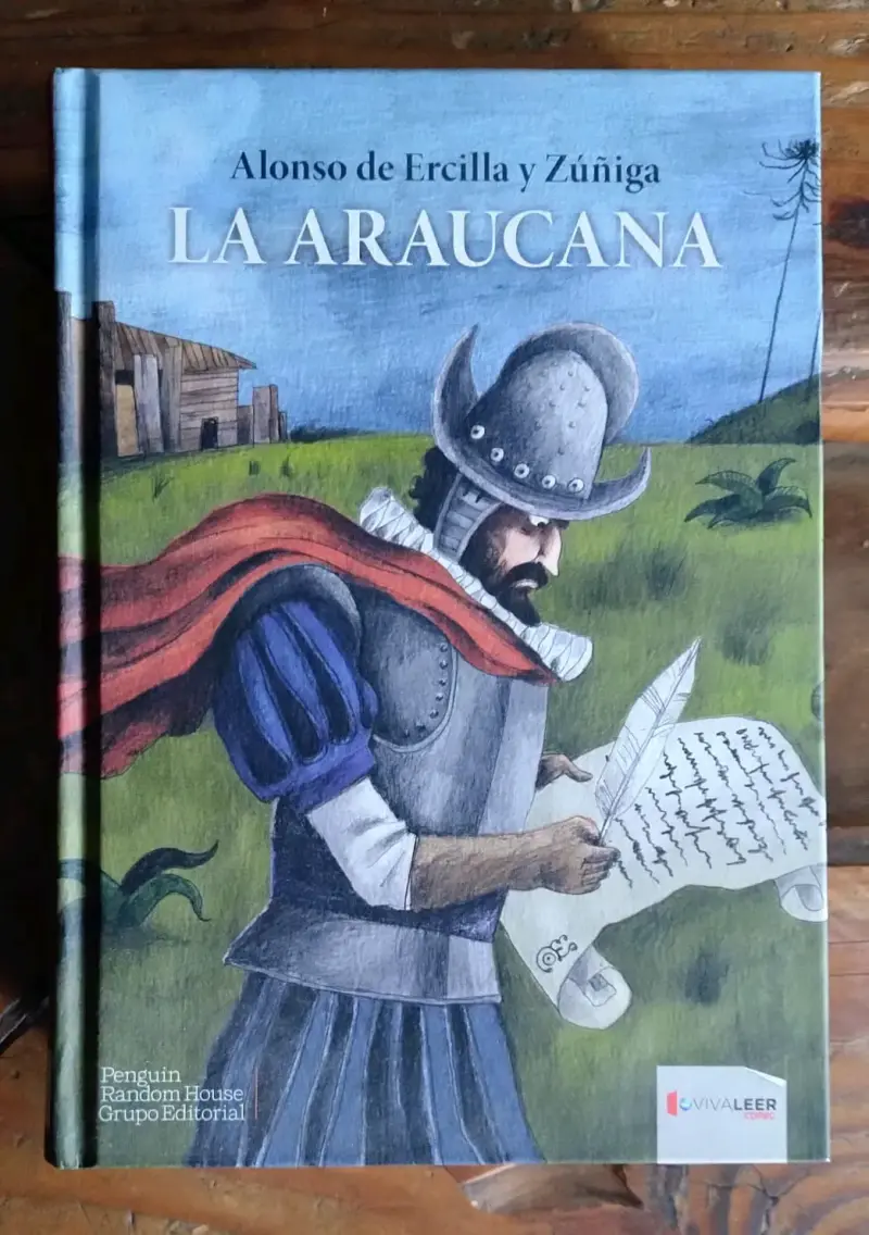 Libro La Araucana de Alonso de Ercilla